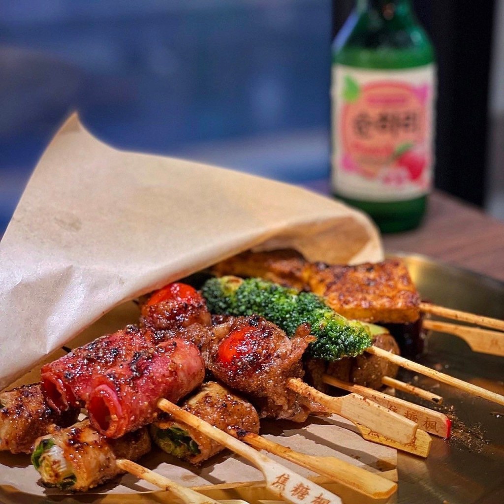 台北市政府｜焦糖楓串燒｜ 信義區平價美食推薦