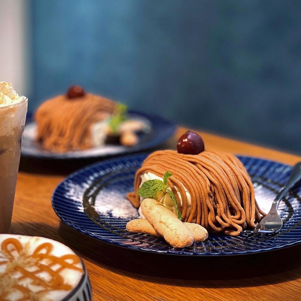 台北下午茶｜民生社區「九州鬆餅」期間限定！栗子控不能錯過的 栗子蒙布朗鬆餅 富錦街甜點推薦