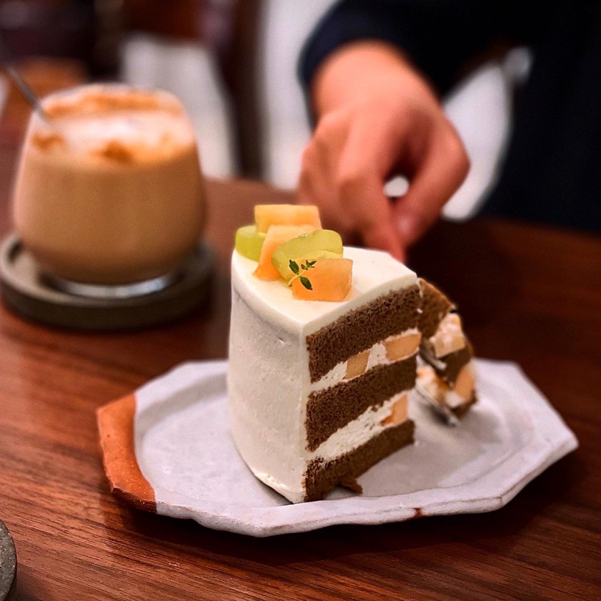 板橋巷弄咖啡廳 「那裡的咖啡店」小巧溫馨的店面與每日手作甜點  新北府中外帶咖啡推薦