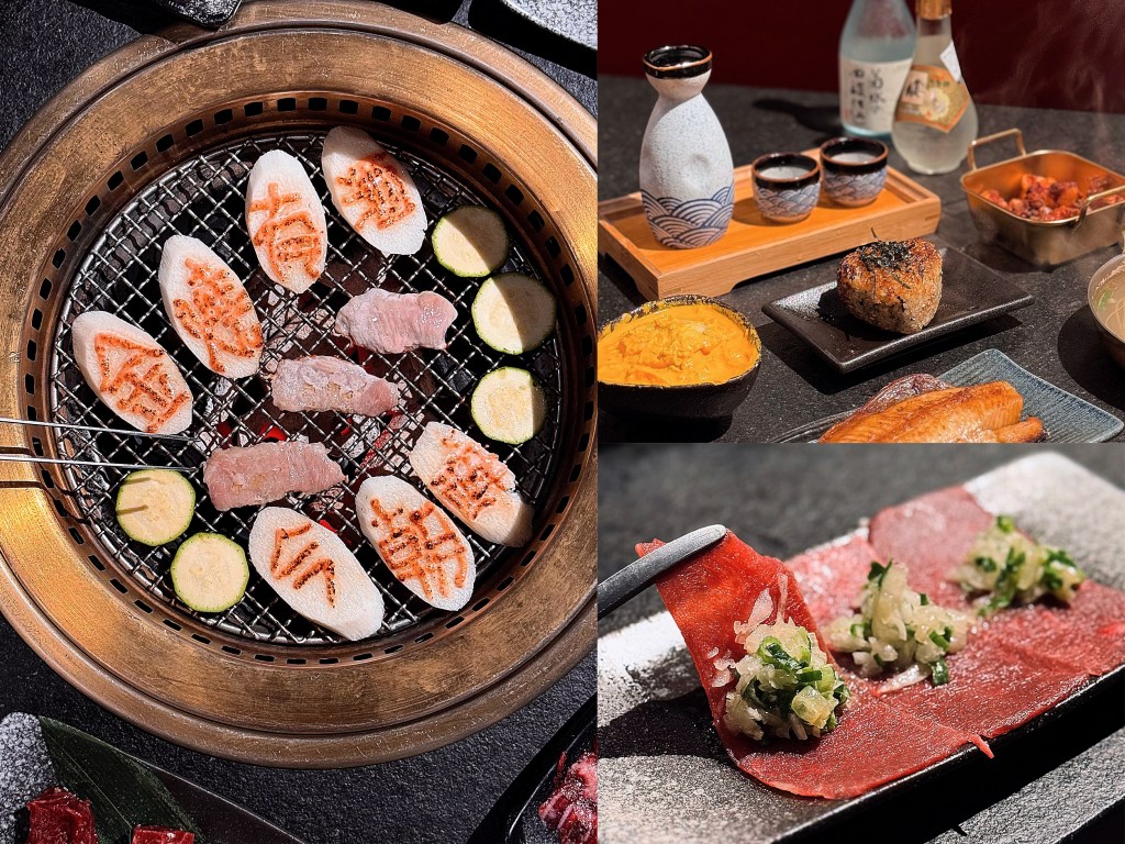 燒肉・串燒・日本酒『金炭火燒肉餐廳』高質感平價燒肉 新北裕隆城美食推薦